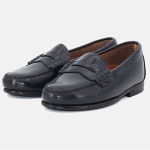 Blue Leather Spanish Castellanos Loafers for Boys size 28 (US 11)